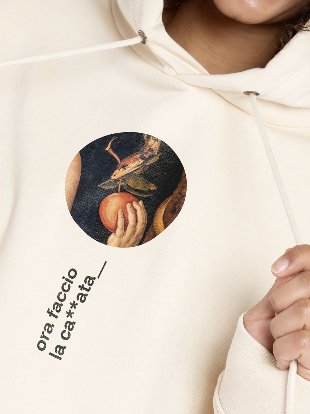 felpa ora faccio la ca**ata