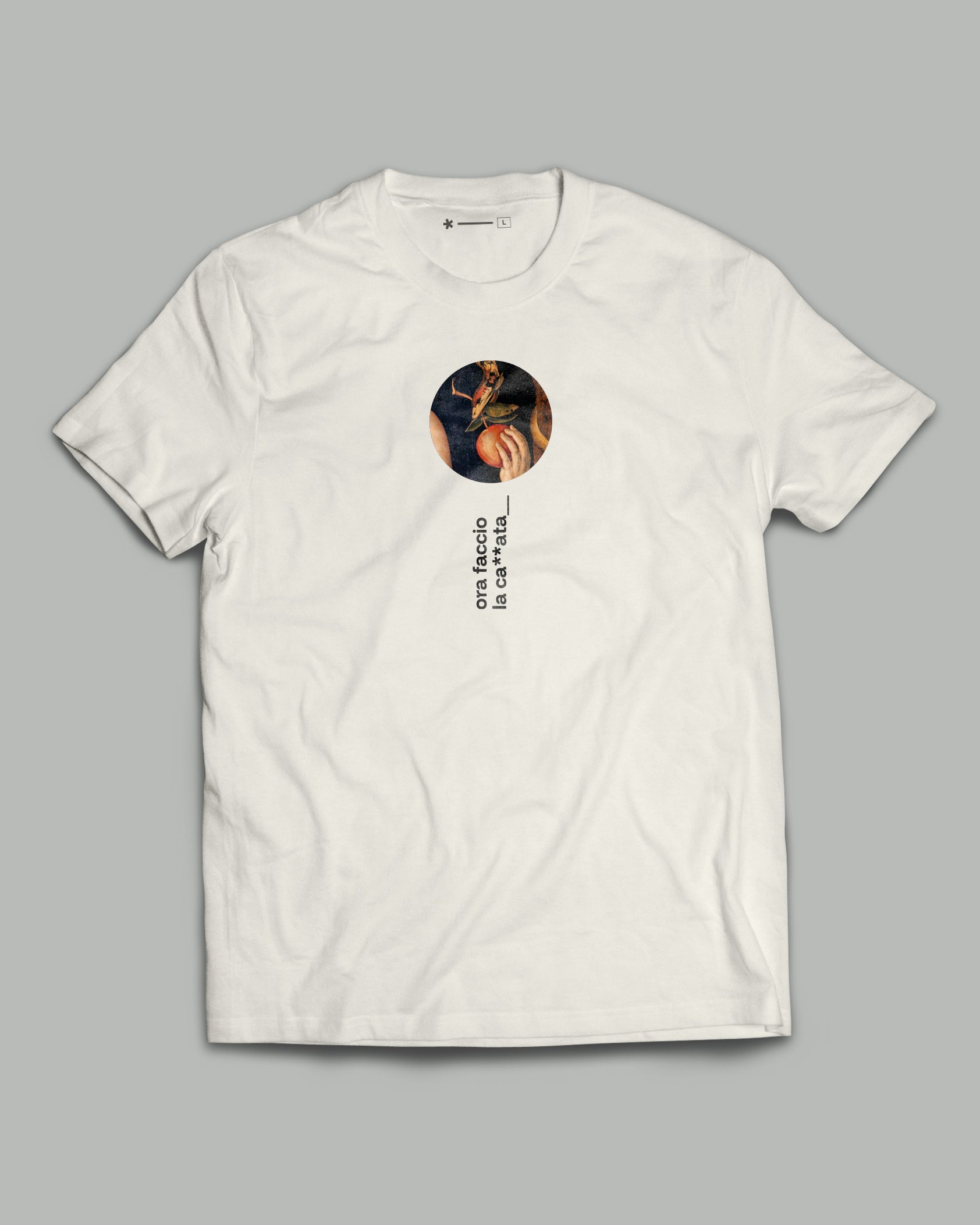 t-shirt ora faccio la ca**ata