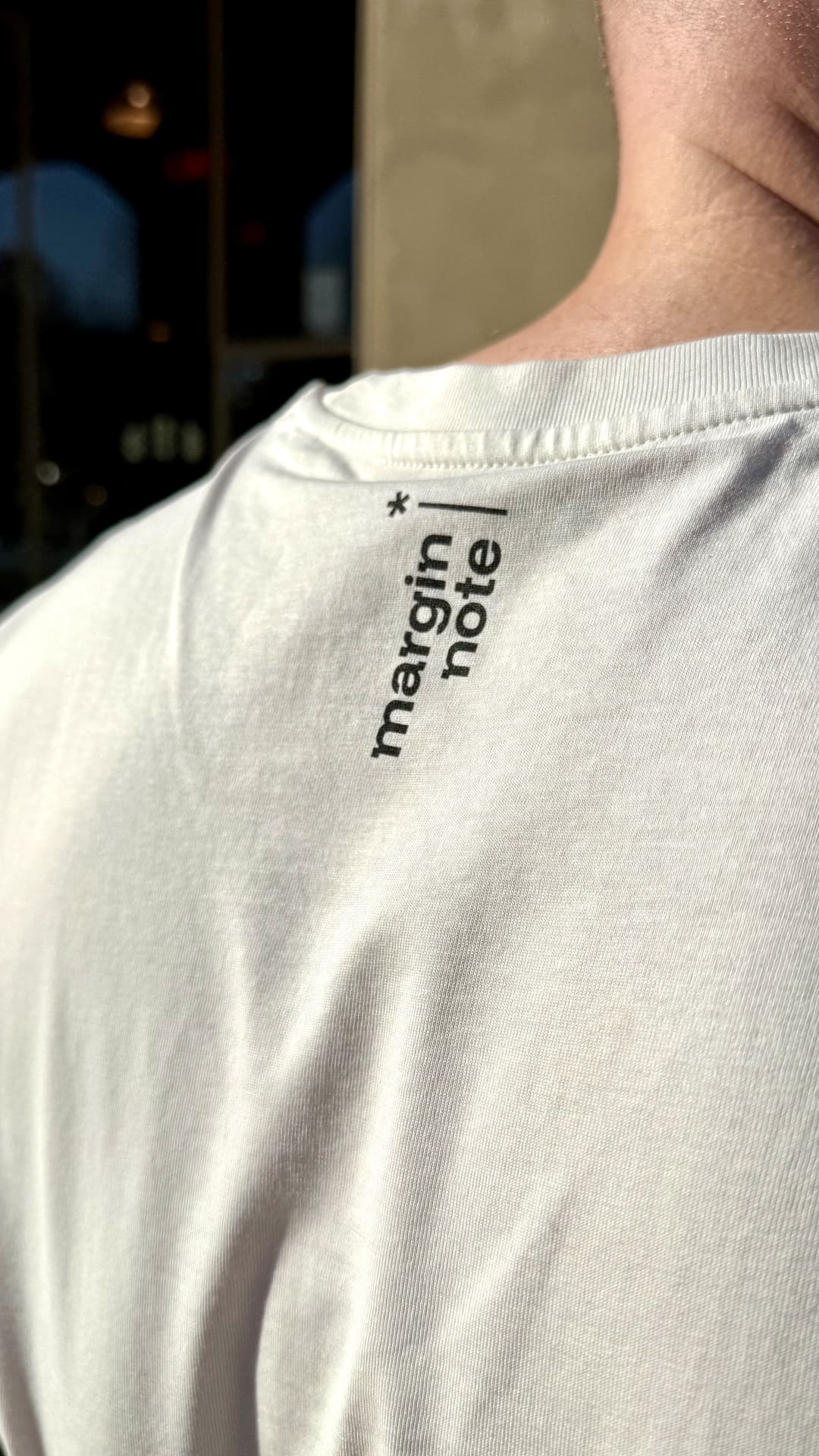 t-shirt serata tranquilla