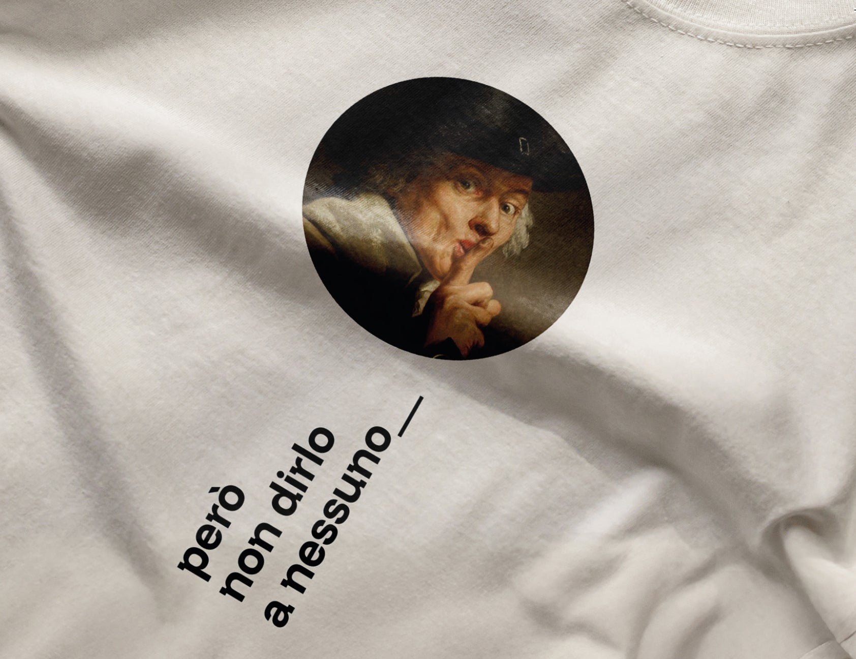 t-shirt però non dirlo a nessuno