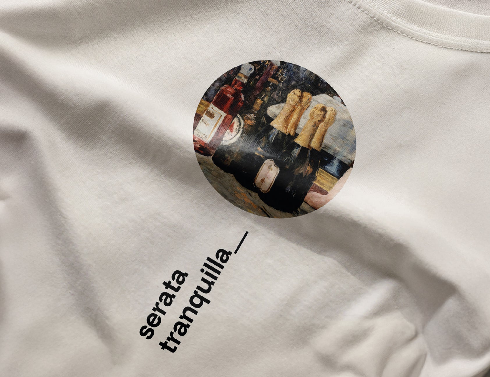 t-shirt serata tranquilla